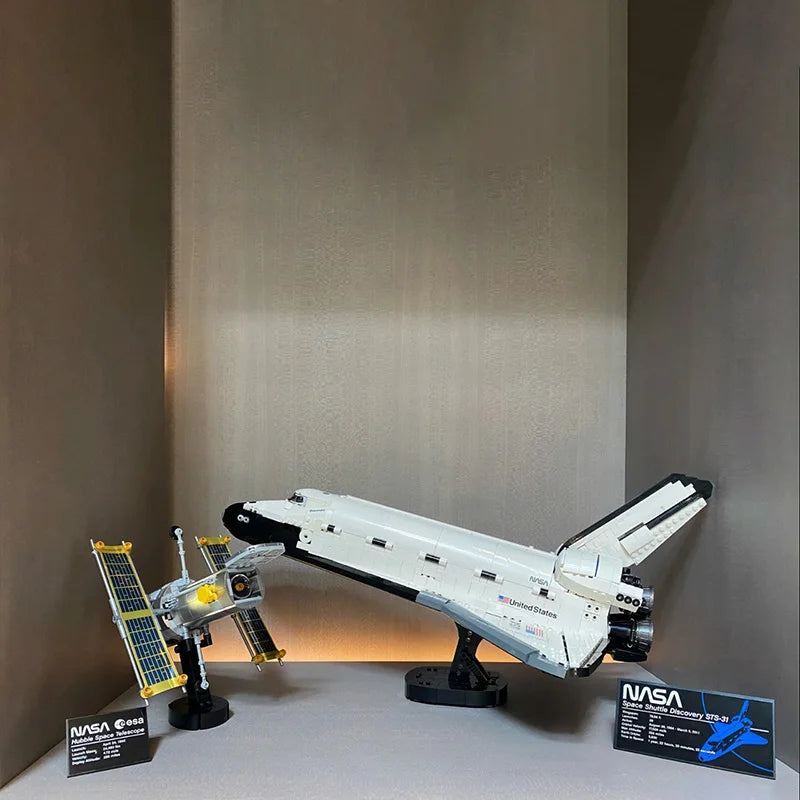 2354pcs Space Shuttle Model Building Blocks Bricks Space Agency Creative Adult Toys Birthday Gifts Compatible With 10283