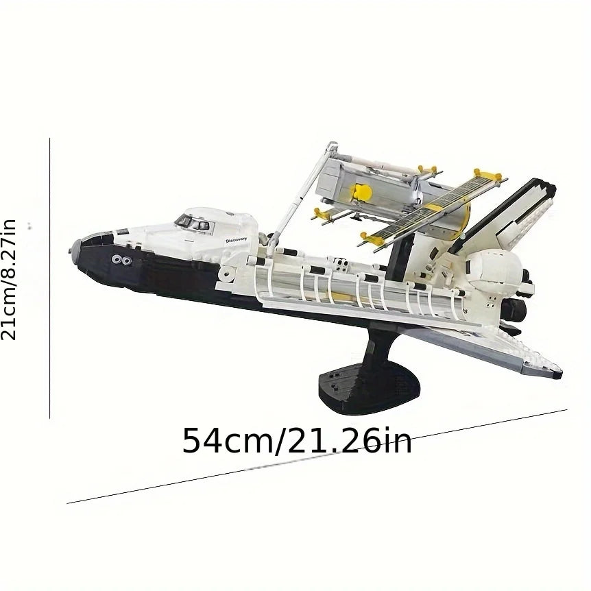 2354pcs Space Shuttle Model Building Blocks Bricks Space Agency Creative Adult Toys Birthday Gifts Compatible With 10283