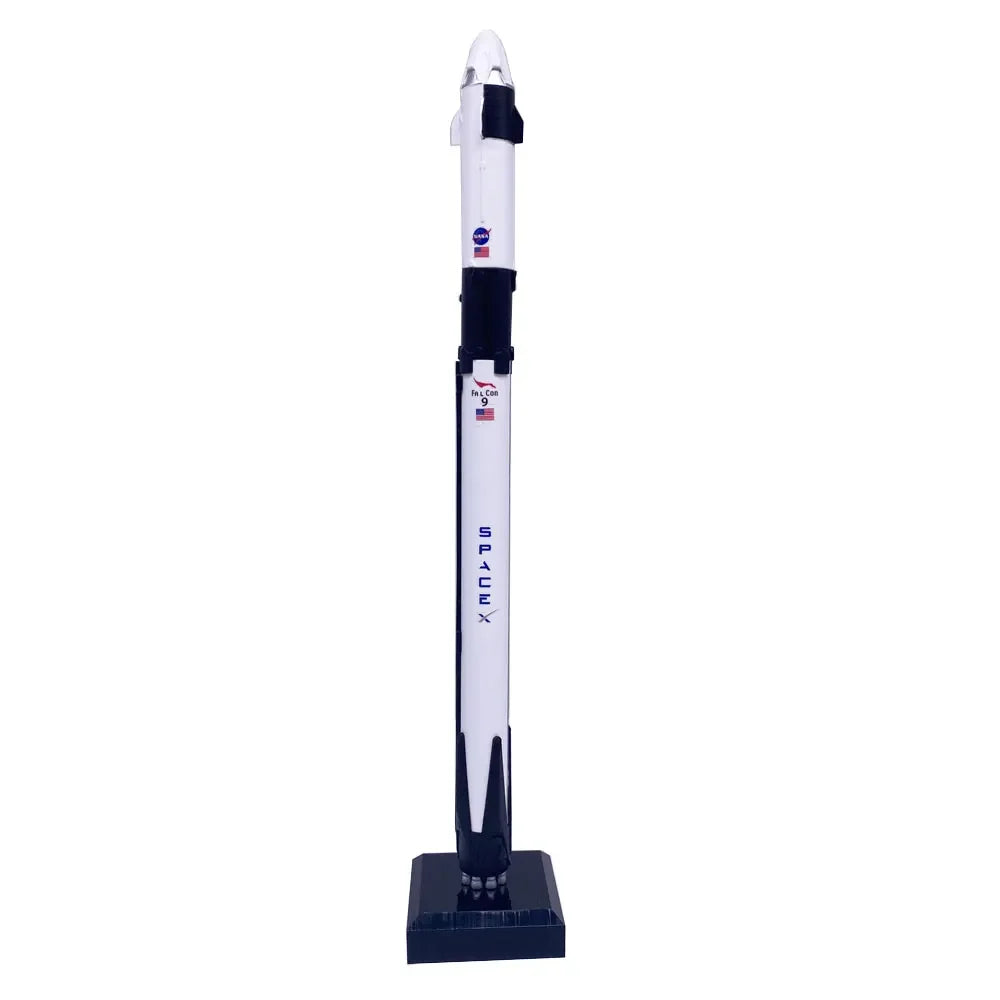 SpaceX Falcon 9 Dragon+9 Starship Rocket 1:233 metal diecast model rocket high simulation model Christmas gift collect